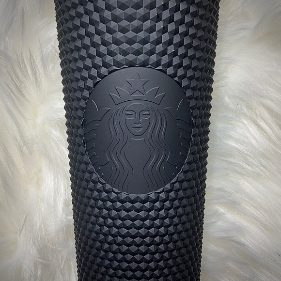 Starbucks Black Matte Studded Tumbler 24oz - Picture 3 of 5